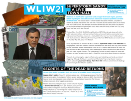 Secrets of the Dead Returns Superstorm Sandy: a Live Town Hall