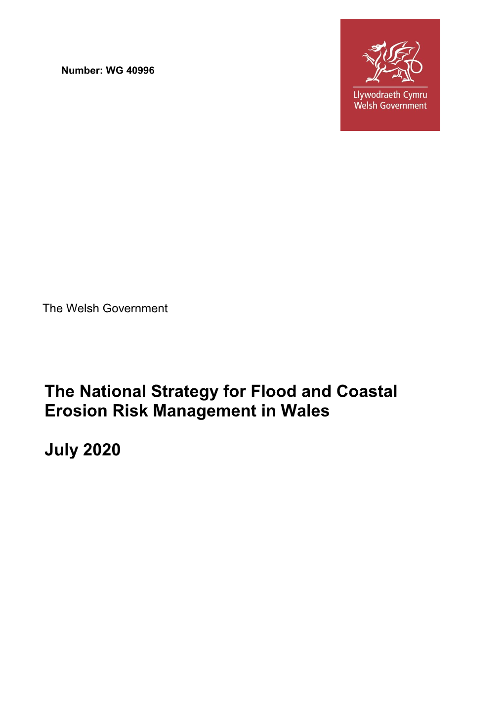 The National Strategy For Flood And Coastal Erosion Risk Management In ...