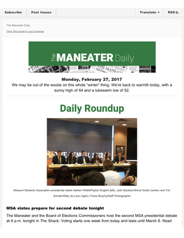 The Maneater Daily