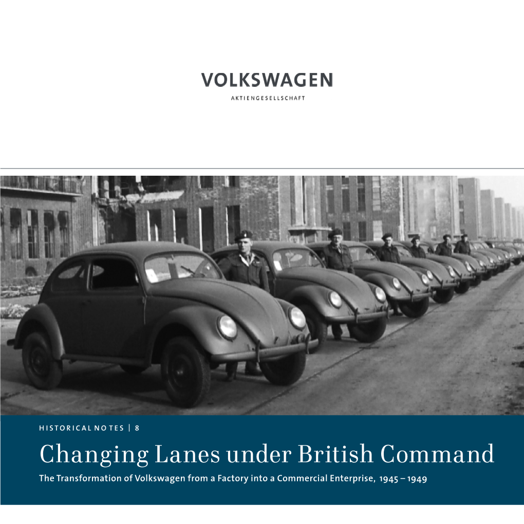 Changing Lanes Under British Command