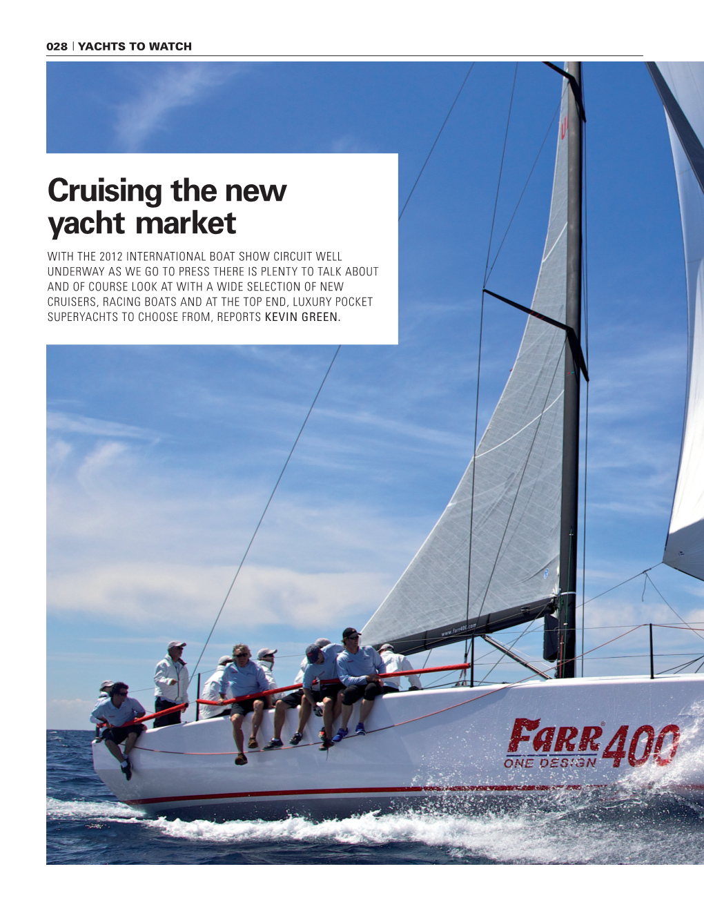 Cruising the New Yacht Market