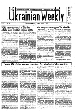 The Ukrainian Weekly 1983, No.33