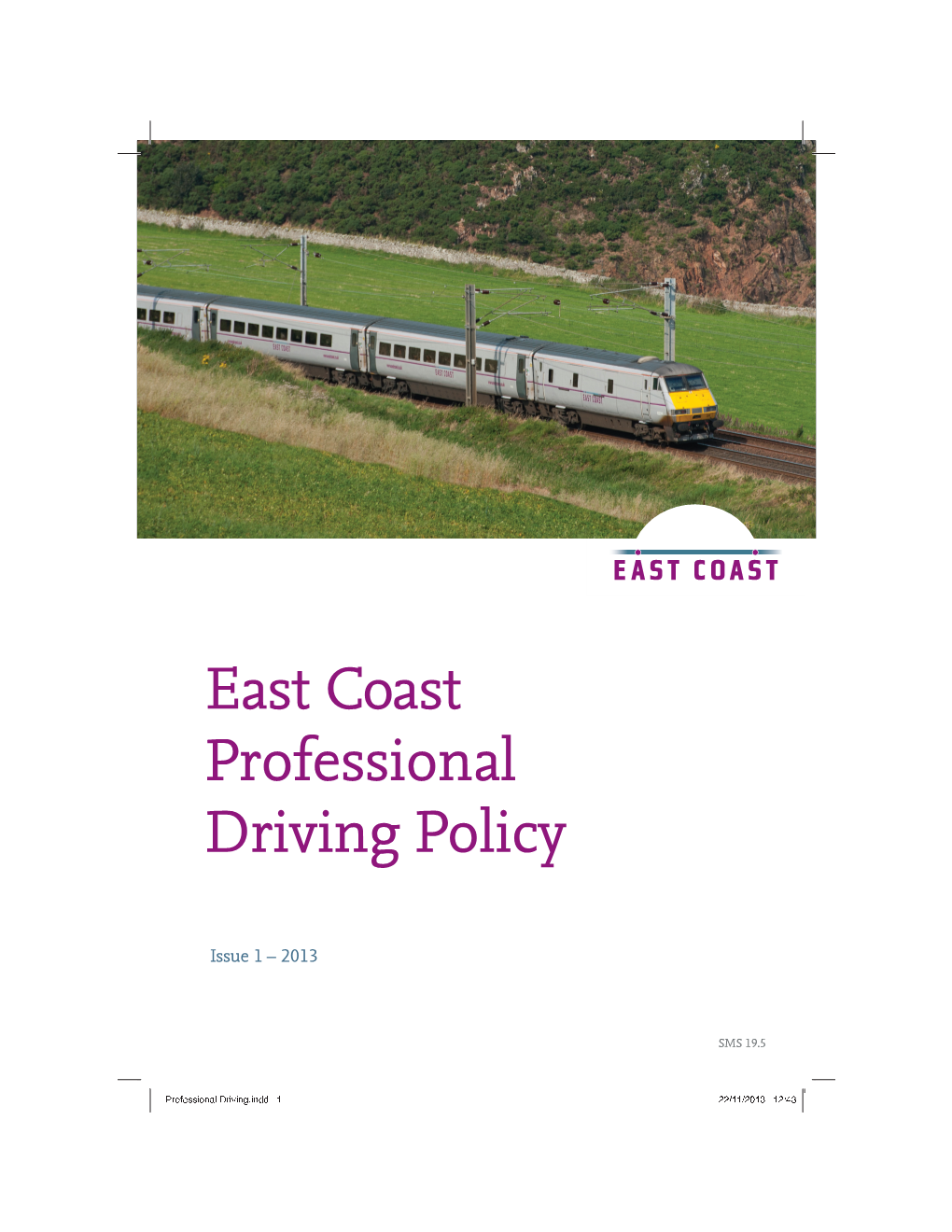 East Coast Professional Driving Policy