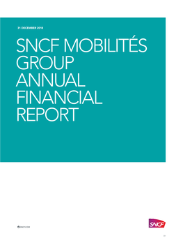 Sncf Mobilités Group Annual Financial Report