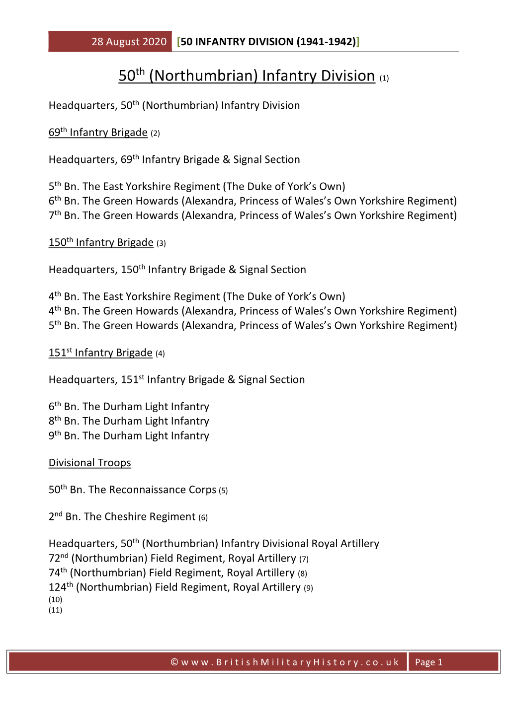 50 Infantry Division (1941-1942)]