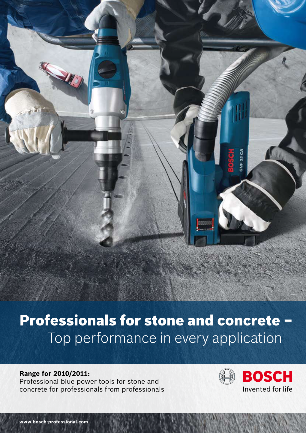 Professionals for Stone and Concrete – Top Performance in Every Application