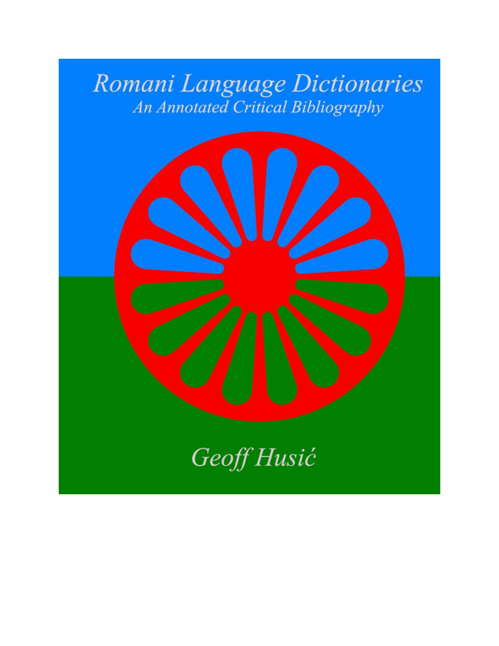 Romani Language Dictionaries