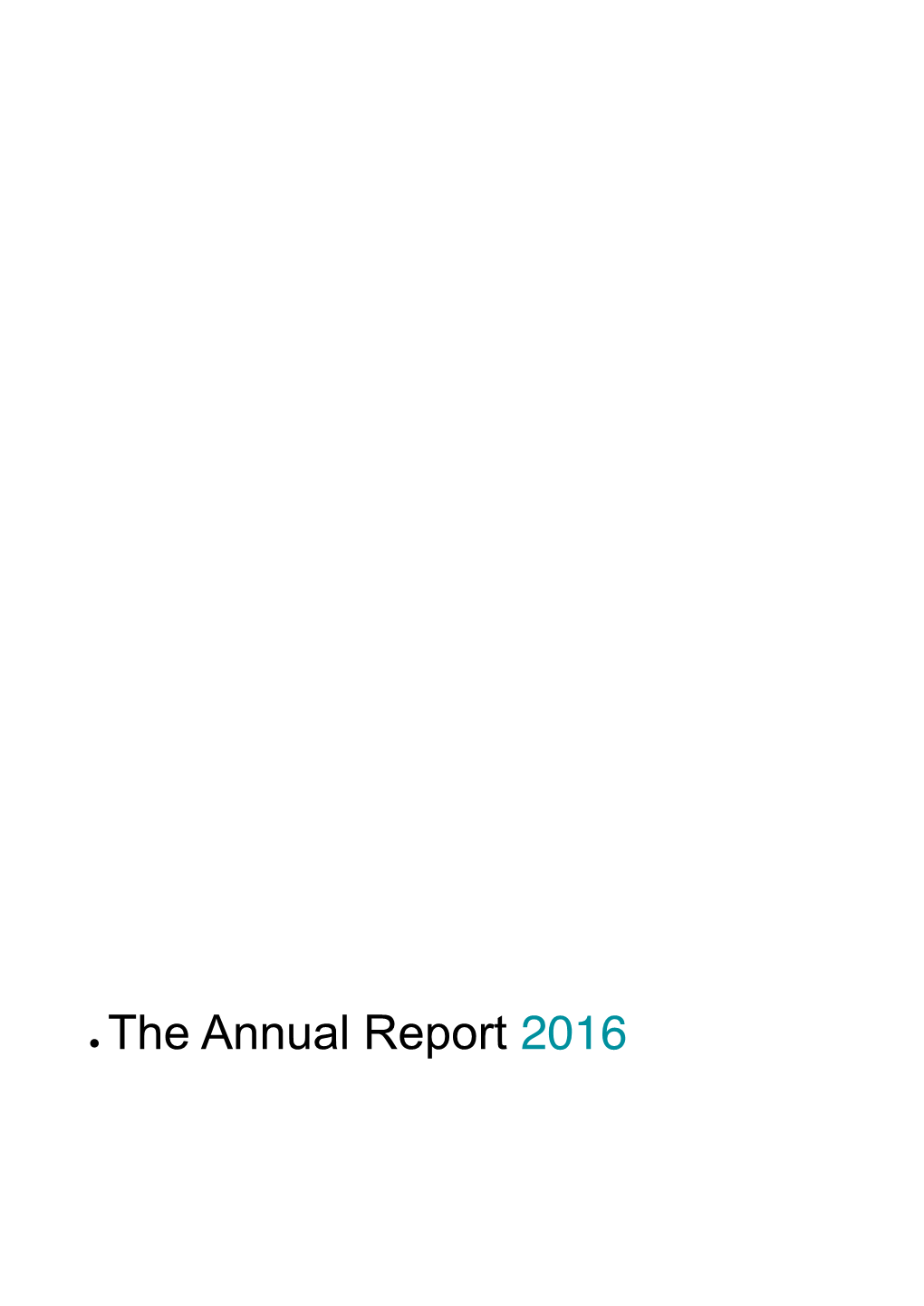 The Annual Report 2016 INDEX