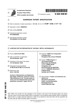 Methyl Anthranilate from Naturally Occurring Methyl N-Methyl Anthranilate