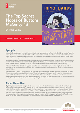 Buttons Mcginty #3 by Rhys Darby