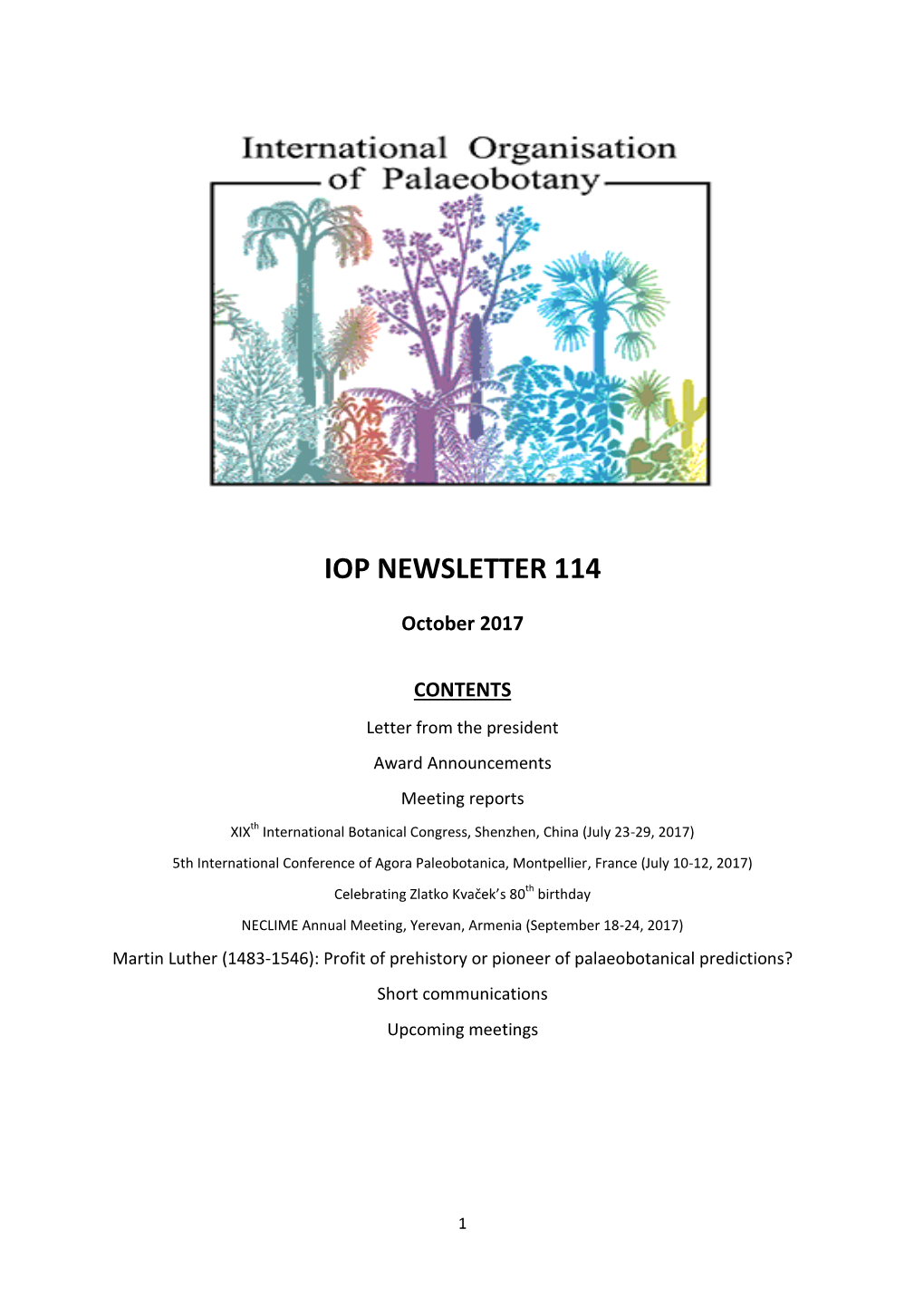 Iop Newsletter 114