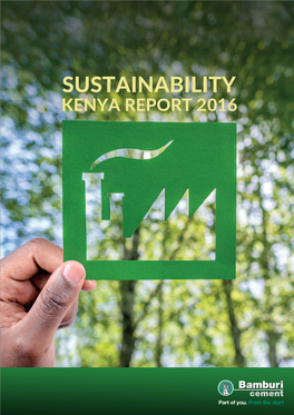 Sustainability Kenya Report 2016