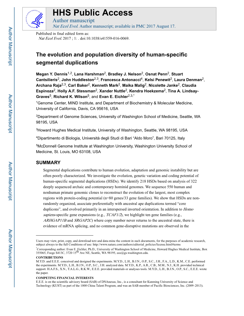 The Evolution and Population Diversity of Human-Specific Segmental Duplications