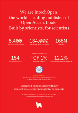 World's Largest Science, Technology & Medicine Open Access Book Publisher