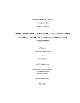 Open Elisahopkinsfinalthesis.Pdf