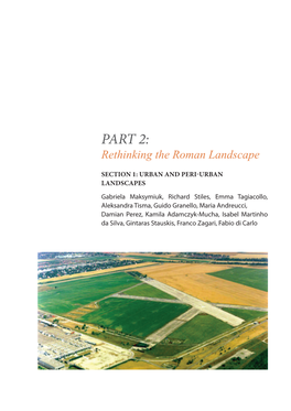 PART 2: Rethinking the Roman Landscape