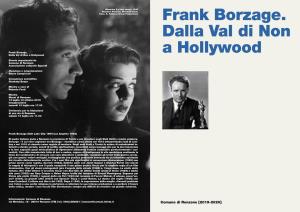Frank Borzage. Dalla Val Di Non a Hollywood