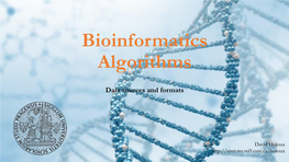 Bioinformatics Algorithms