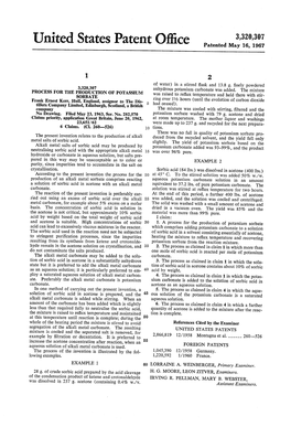 United States Patent Office Patented May 16, 1967