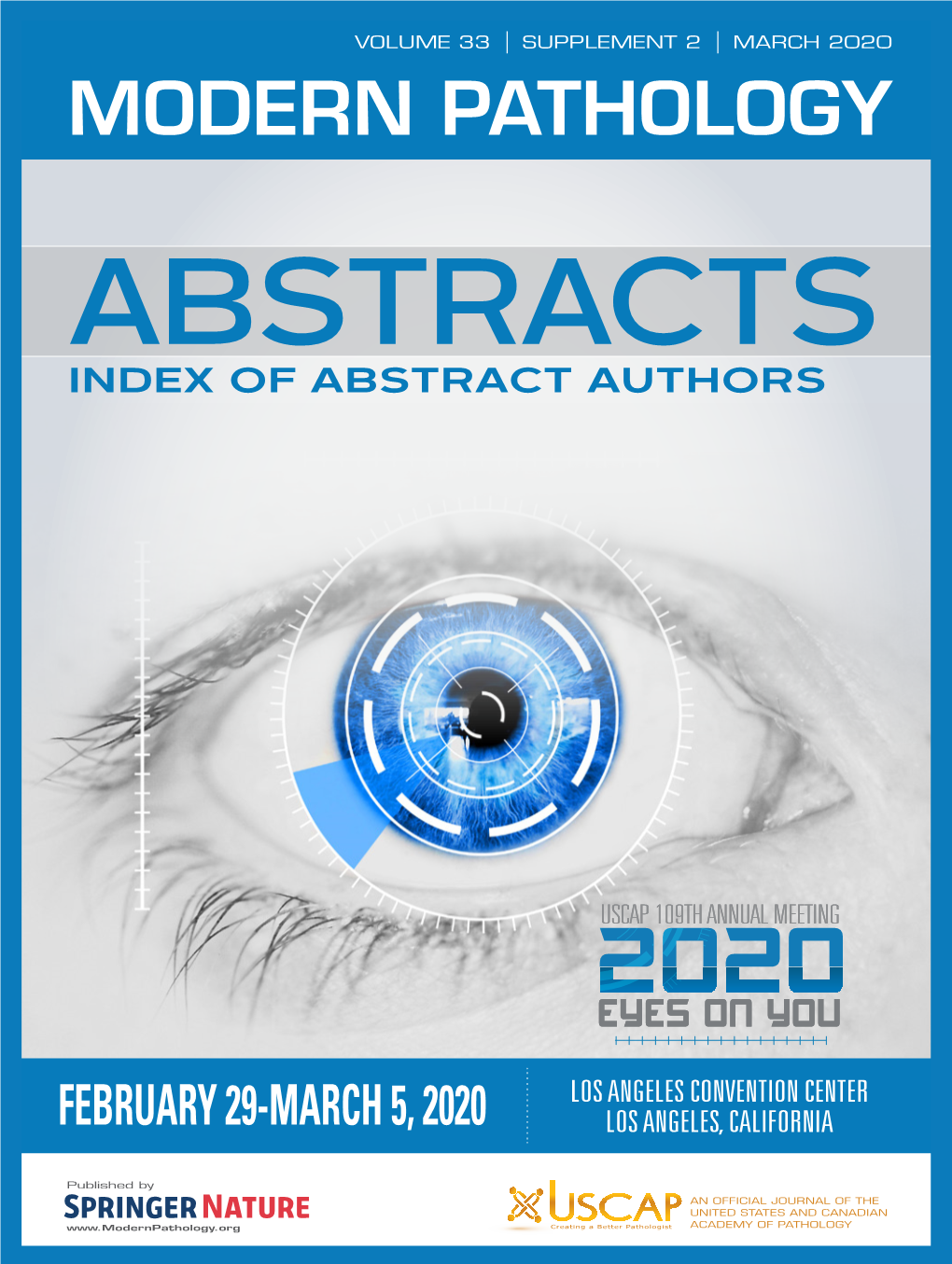 Modern Pathology Abstracts Index of Abstract Authors