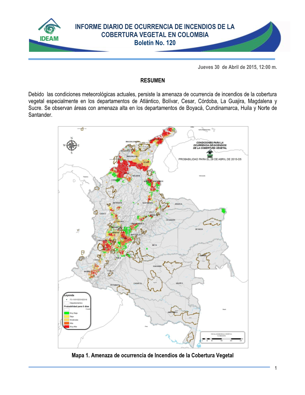 Servicio De Vigilancia Y Pronóstico De La Amenaza Por Deslizamientos