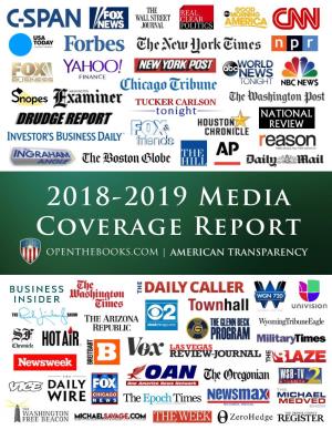 2018-2019 Media Coverage Report