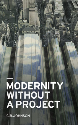 Modernity Without a Project