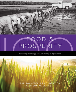 Food & Prosperity