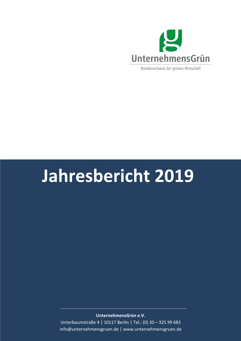 Jahresbericht 2019