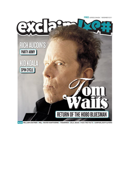 Exclaim Cover & Feature