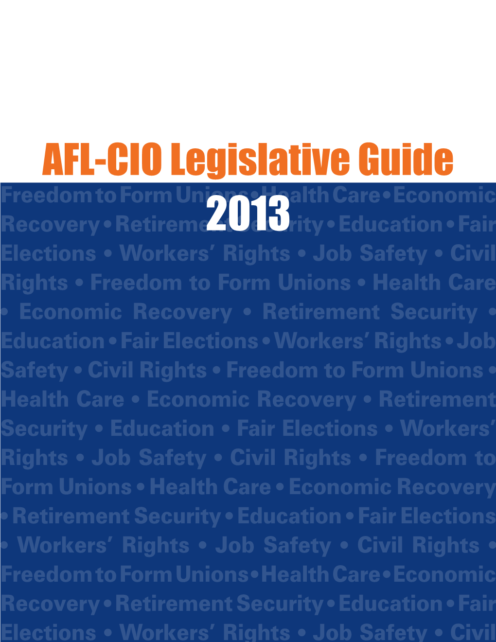 AFL-CIO Legislative Guide