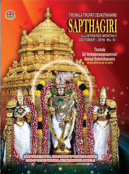 The Glory of Srivari Brahmotsavam - Sri R