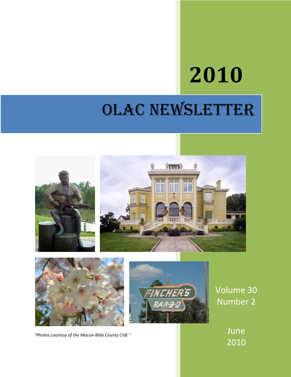 Olac Newsletter