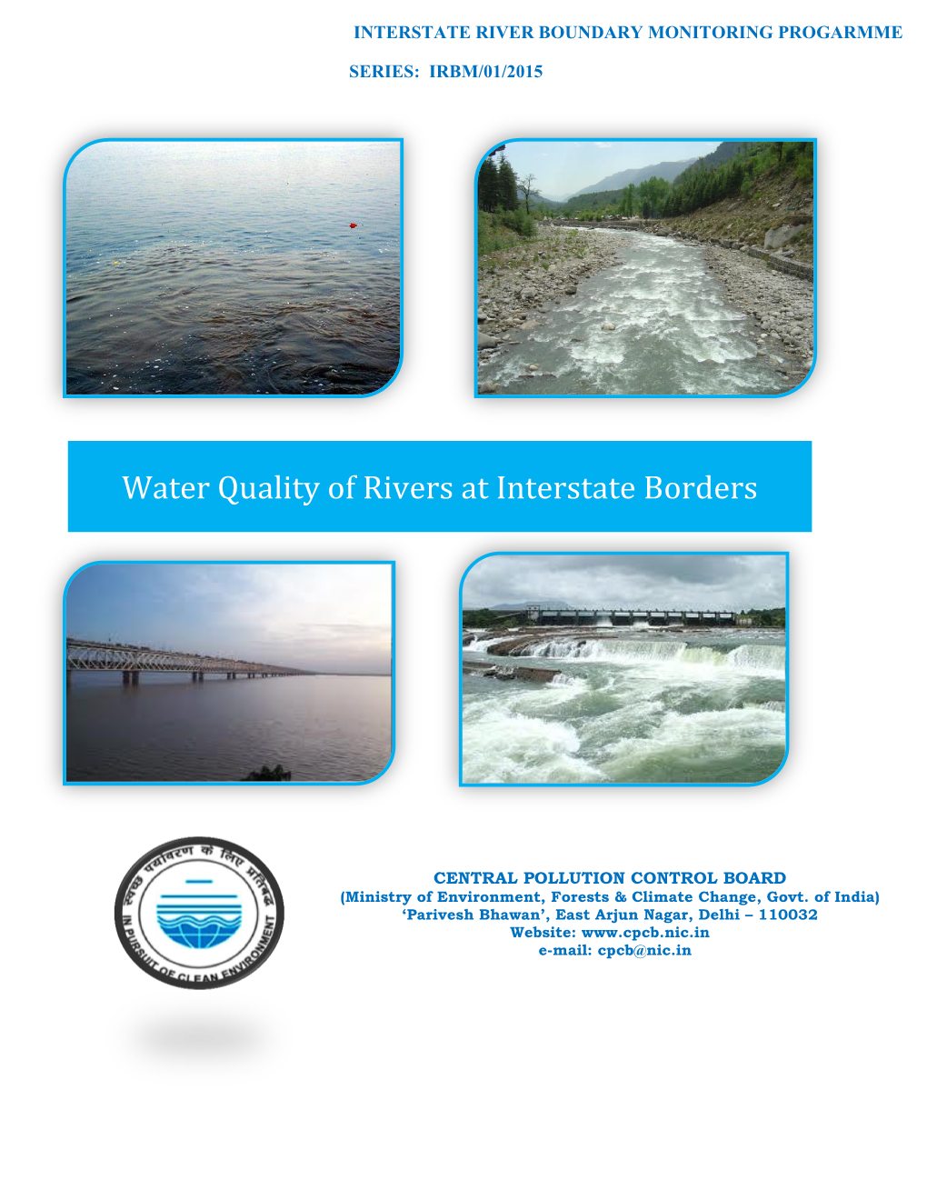 Water Quality of Rivers at Interstate Borders
