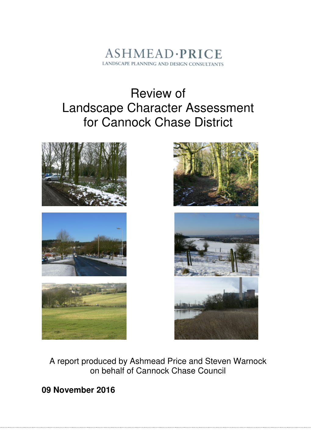 Landscape Character Assessment of Cannock Chase District