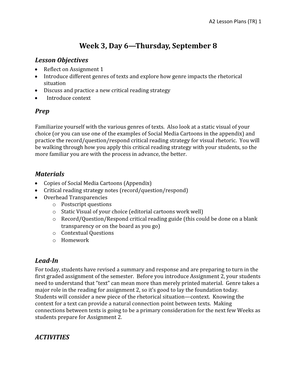 A2 Lesson Plans (TR) 39