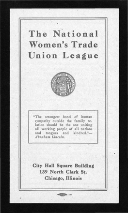 The National Women's Trade Union League