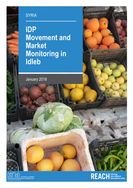 IDP Movement and Market Monitoring in Idleb