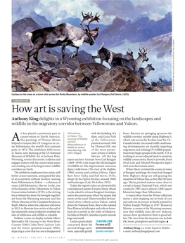 How Art Is Saving the West