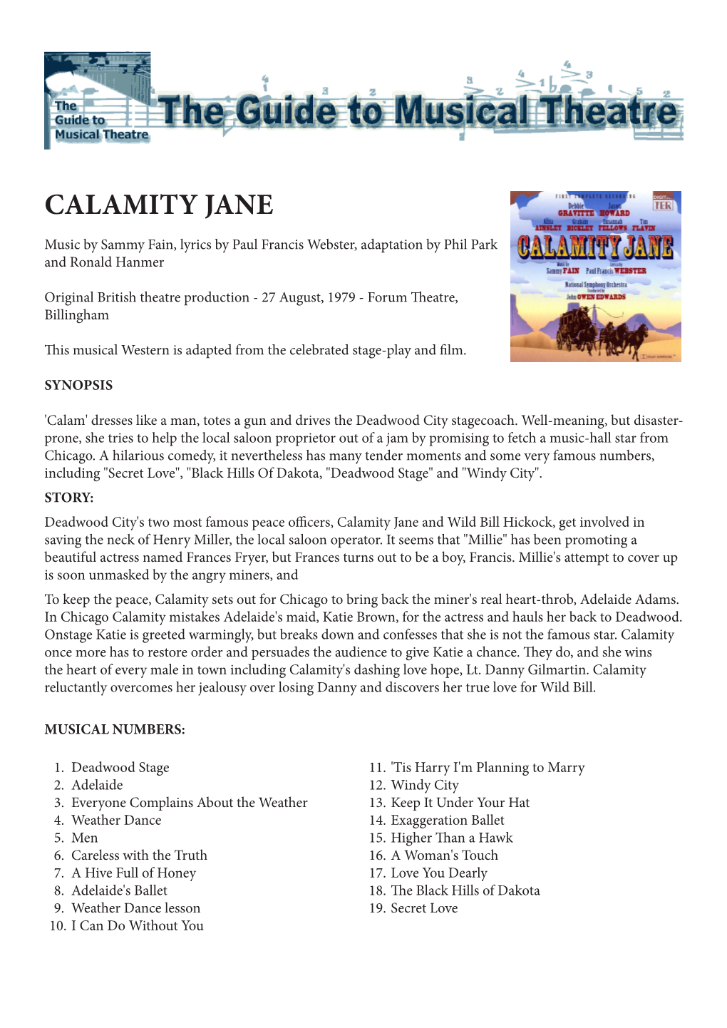 Calamity Jane