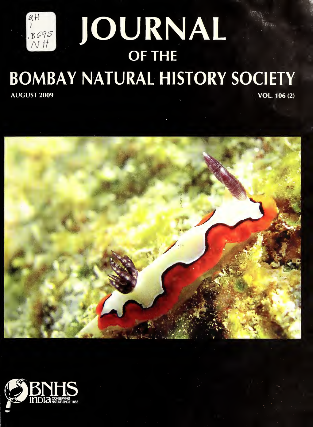 Journal of the Bombay Natural History Society