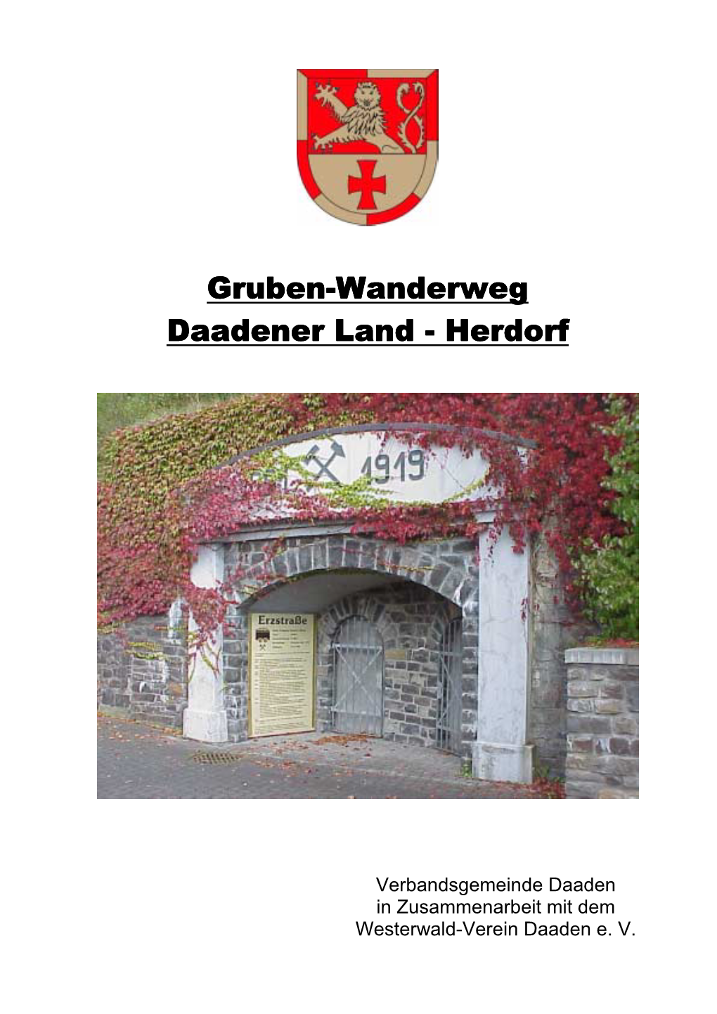 Vorbericht Zum Gruben-Wanderweg Daadener Land - Herdorf