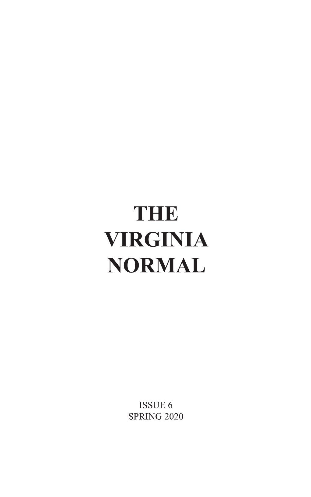 The Virginia Normal