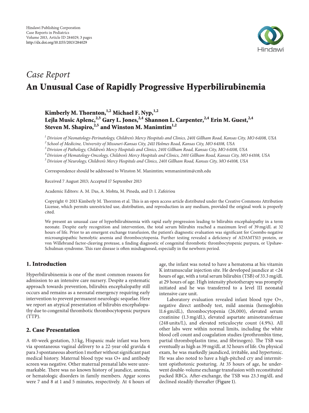 An Unusual Case of Rapidly Progressive Hyperbilirubinemia