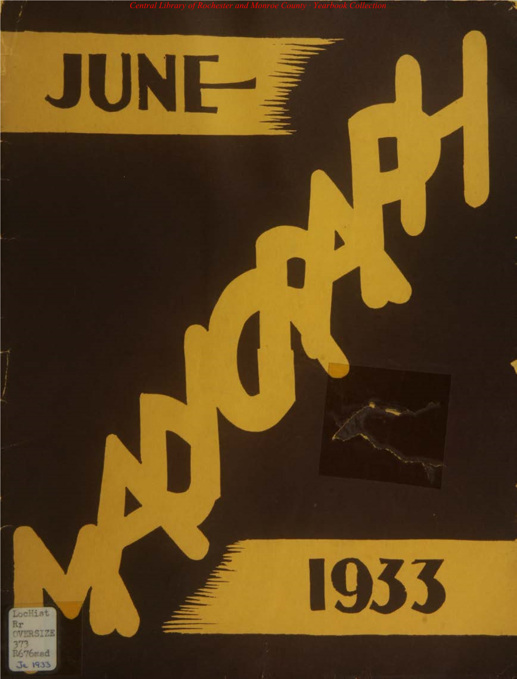 June, 1933 V; R; I H "R ?*? \ '*K H;