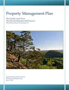 Property Management Plan