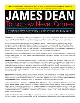 James Dean, Tomorrow Never Comes