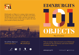 Visit 101 Unique Objects Located Across Edinburgh and Discover The