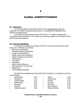 5 Global Competitiveness