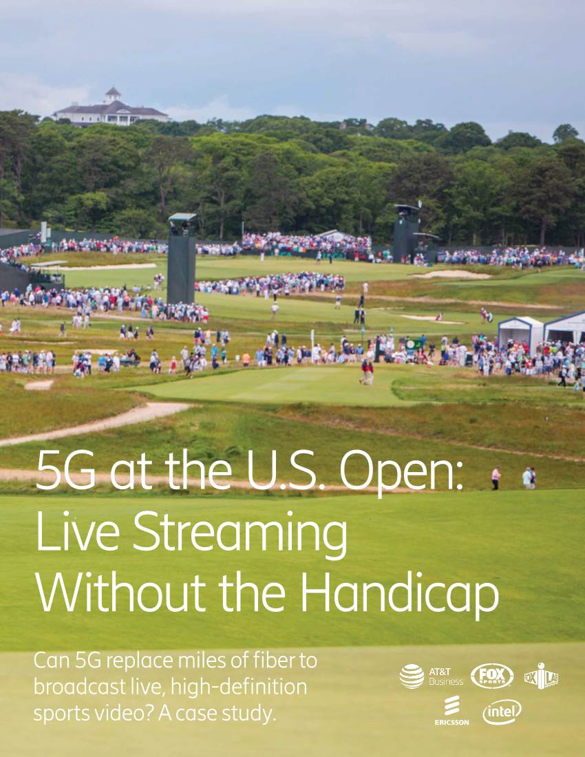 5G Delivers Live Hi-Definition Streaming at U.S. Open